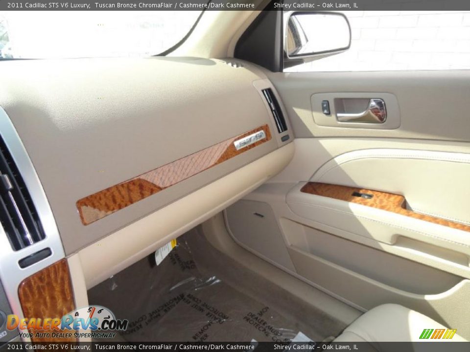 2011 Cadillac STS V6 Luxury Tuscan Bronze ChromaFlair / Cashmere/Dark Cashmere Photo #20