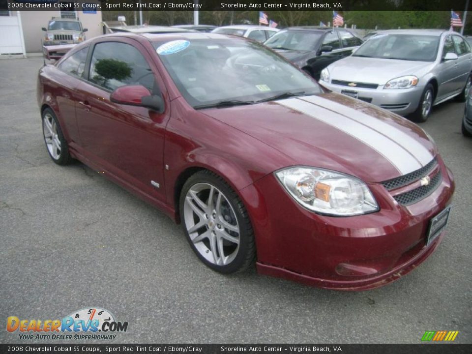 2008 Chevrolet Cobalt SS Coupe Sport Red Tint Coat / Ebony/Gray Photo ...