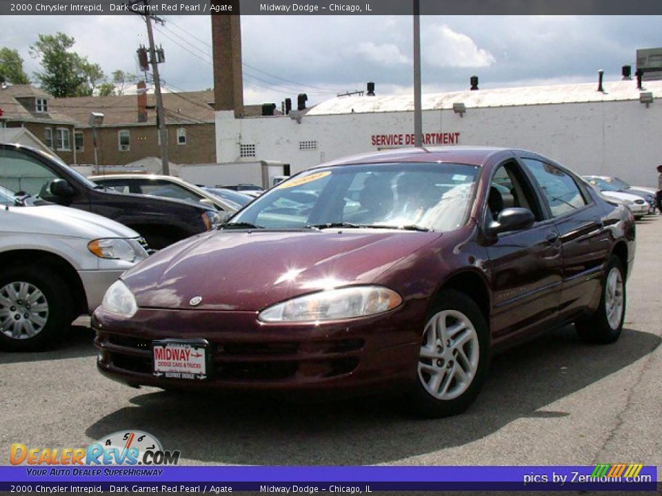 2000 Chrysler Intrepid Dark Garnet Red Pearl / Agate Photo #1