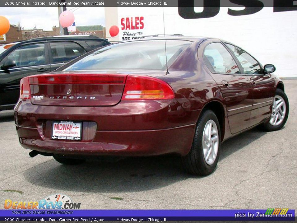 2000 Chrysler Intrepid Dark Garnet Red Pearl / Agate Photo #2