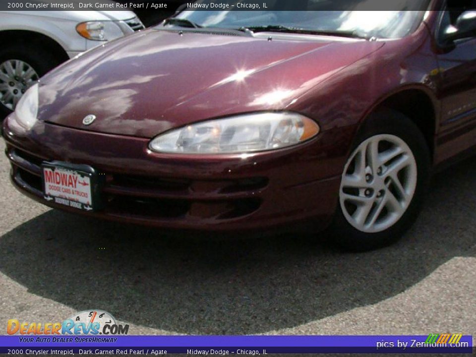 2000 Chrysler Intrepid Dark Garnet Red Pearl / Agate Photo #7