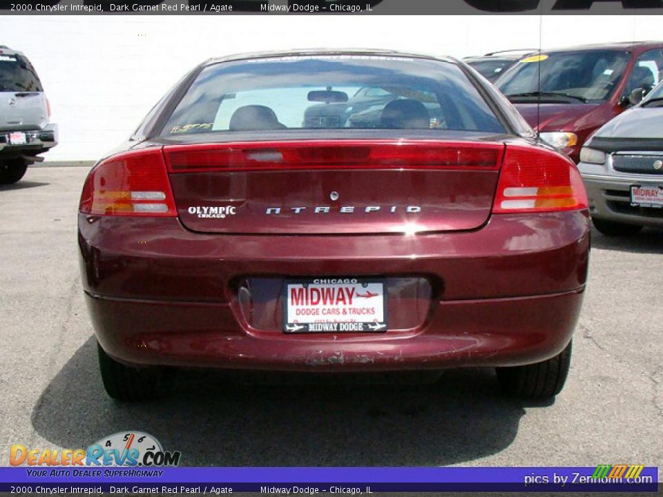 2000 Chrysler Intrepid Dark Garnet Red Pearl / Agate Photo #9