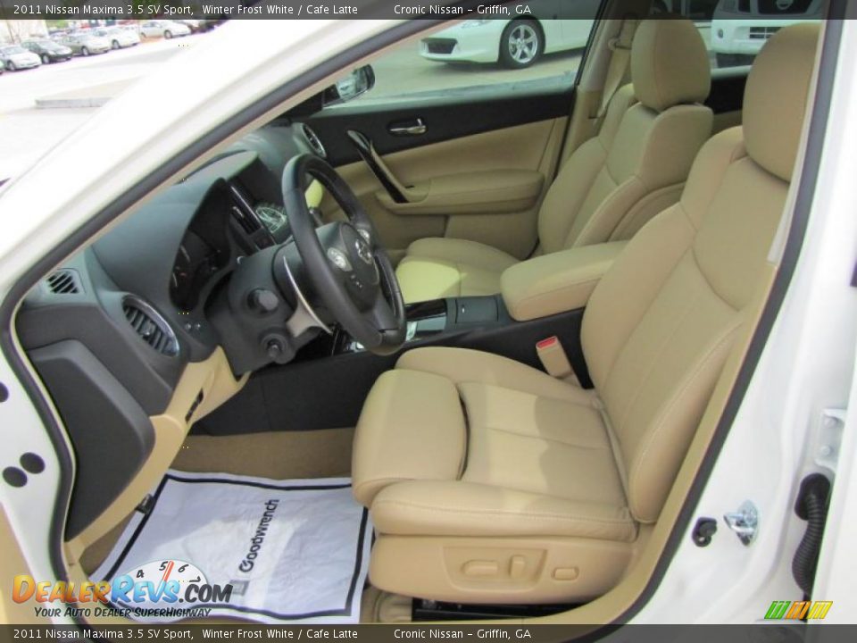 Cafe Latte Interior 2011 Nissan Maxima 3 5 Sv Sport Photo