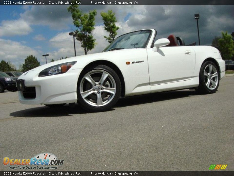 Grand Prix White 2008 Honda S2000 Roadster Photo #2