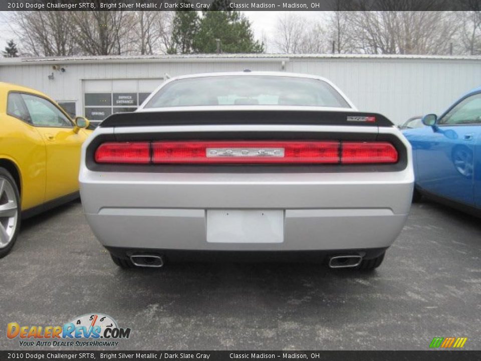 Bright Silver Metallic 2010 Dodge Challenger SRT8 Photo #4