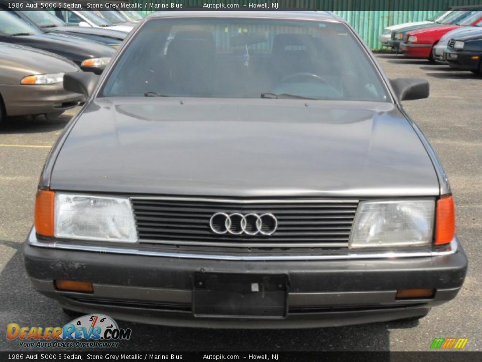 Stone Grey Metallic 1986 Audi 5000 S Sedan Photo #1