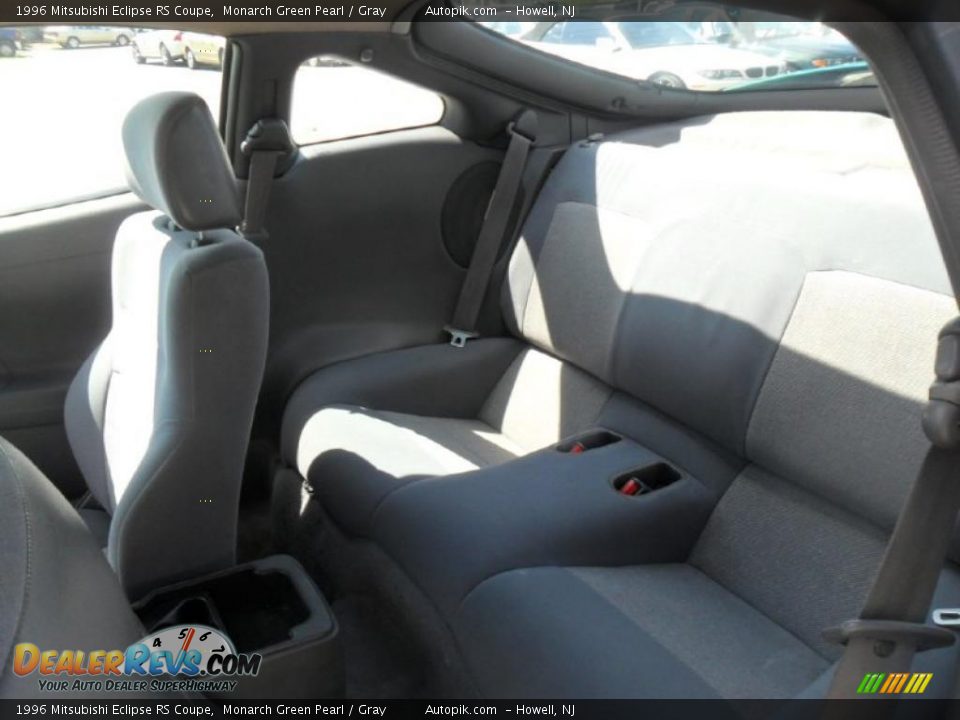 1996 Mitsubishi Eclipse RS Coupe Monarch Green Pearl / Gray Photo #10