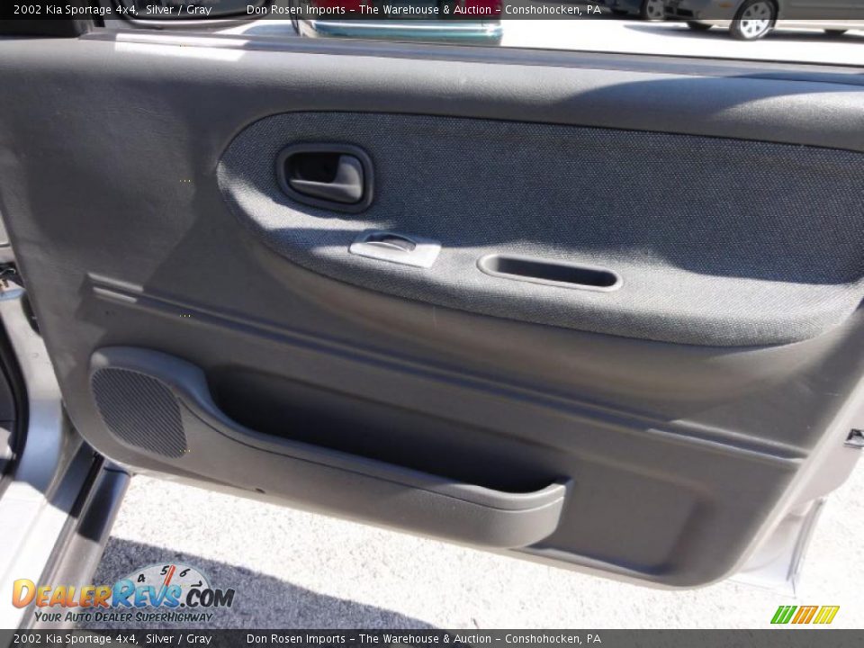 2002 Kia Sportage 4x4 Silver / Gray Photo #21