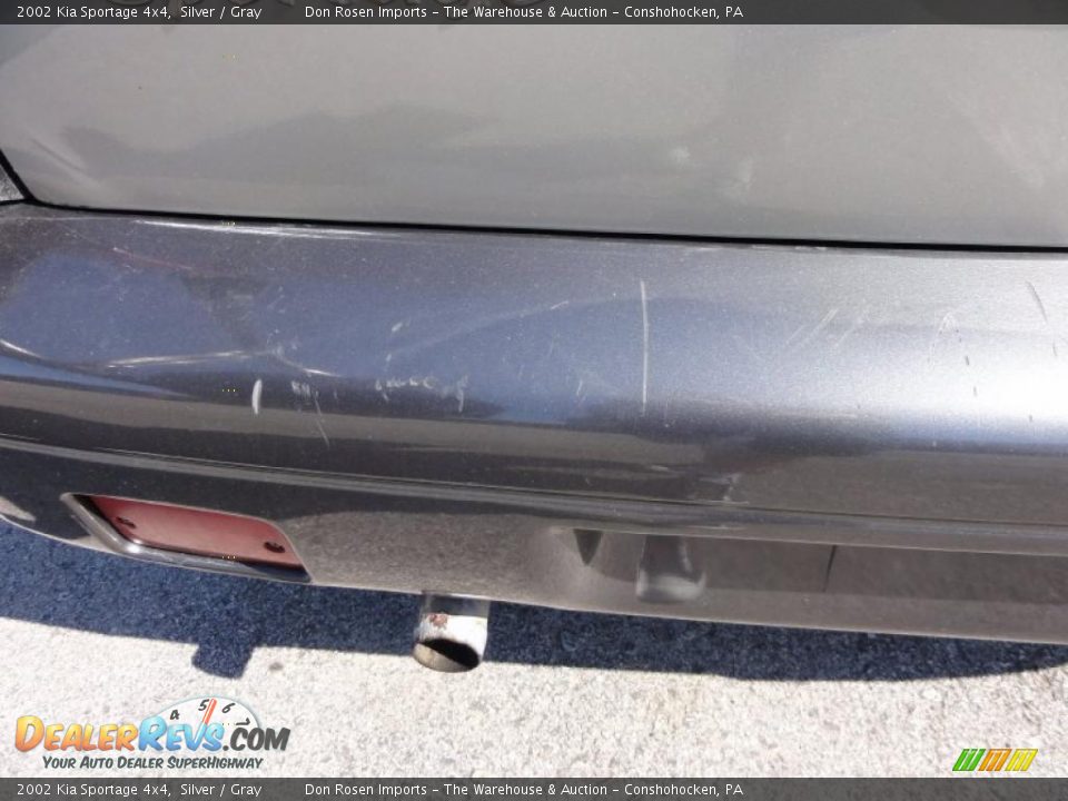 2002 Kia Sportage 4x4 Silver / Gray Photo #29