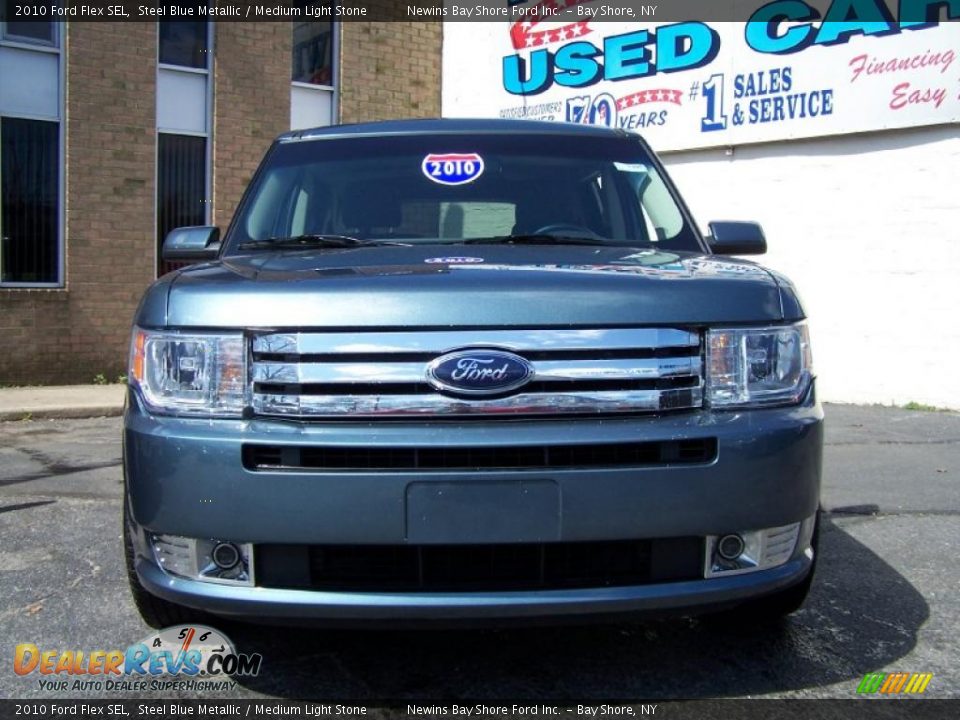 2010 Ford Flex SEL Steel Blue Metallic / Medium Light Stone Photo #2