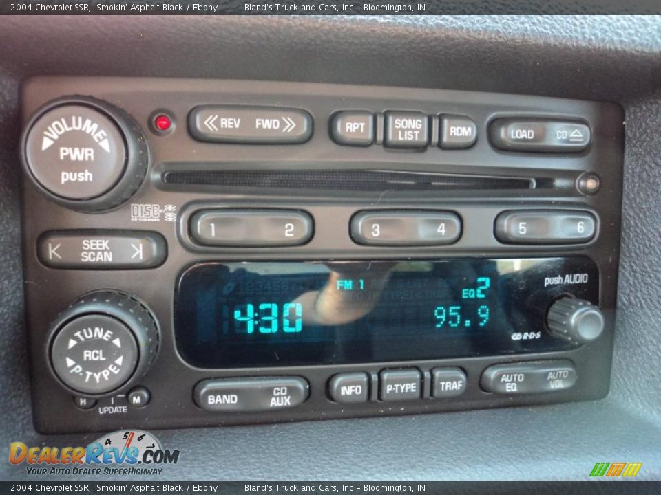 2004 Chevrolet SSR Smokin' Asphalt Black / Ebony Photo #10