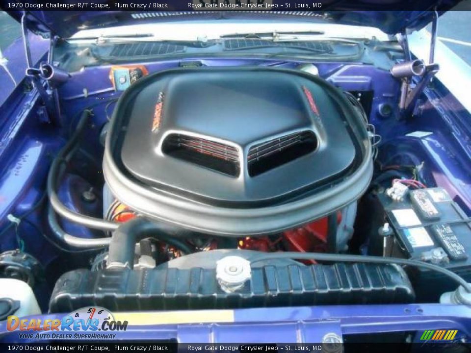 1970 Dodge Challenger R/T Coupe 440 Sixpack OHV 16-Valve V8 Engine Photo #14