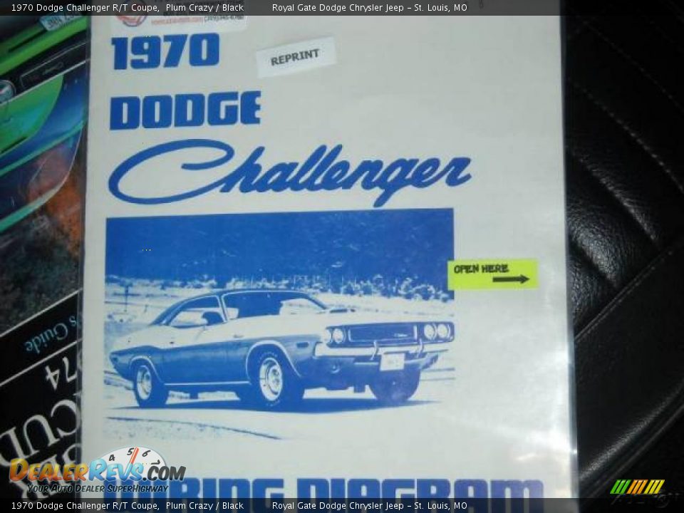 Books/Manuals of 1970 Dodge Challenger R/T Coupe Photo #27