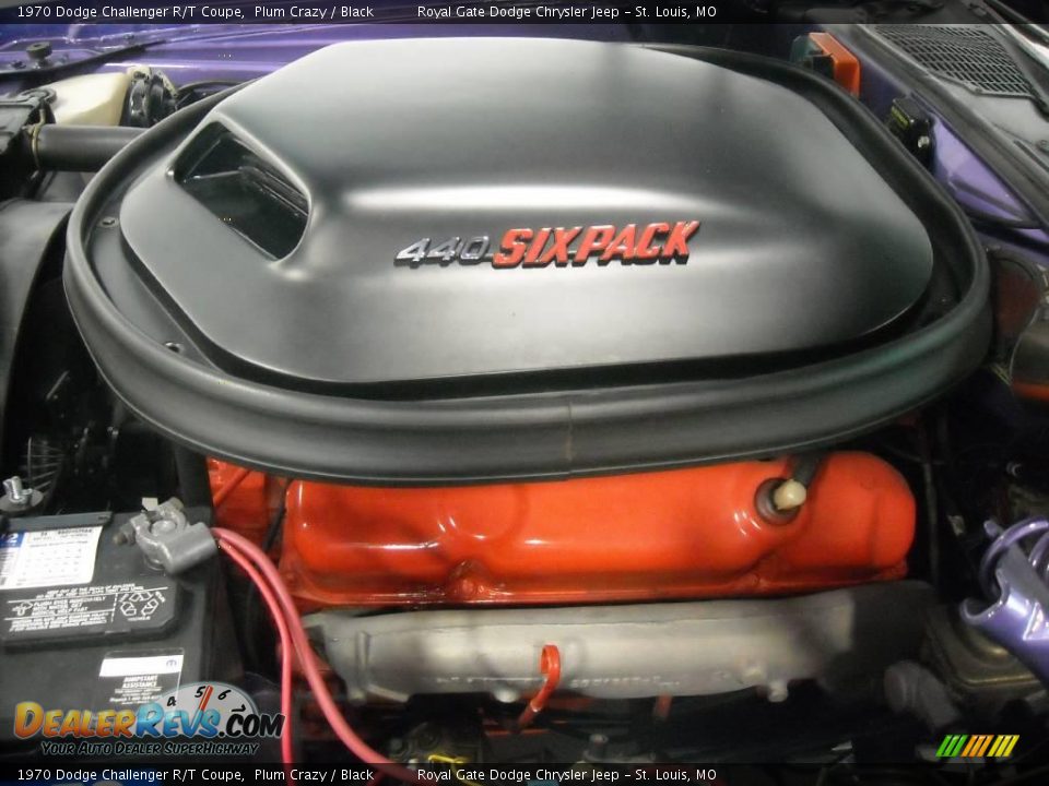 1970 Dodge Challenger R/T Coupe 440 Sixpack OHV 16-Valve V8 Engine Photo #32