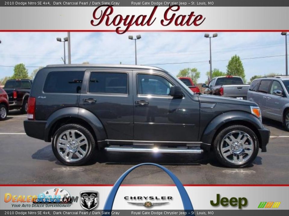 2010 Dodge Nitro SE 4x4 Dark Charcoal Pearl / Dark Slate Gray Photo #1