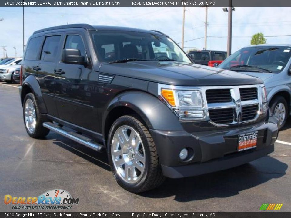 2010 Dodge Nitro SE 4x4 Dark Charcoal Pearl / Dark Slate Gray Photo #2