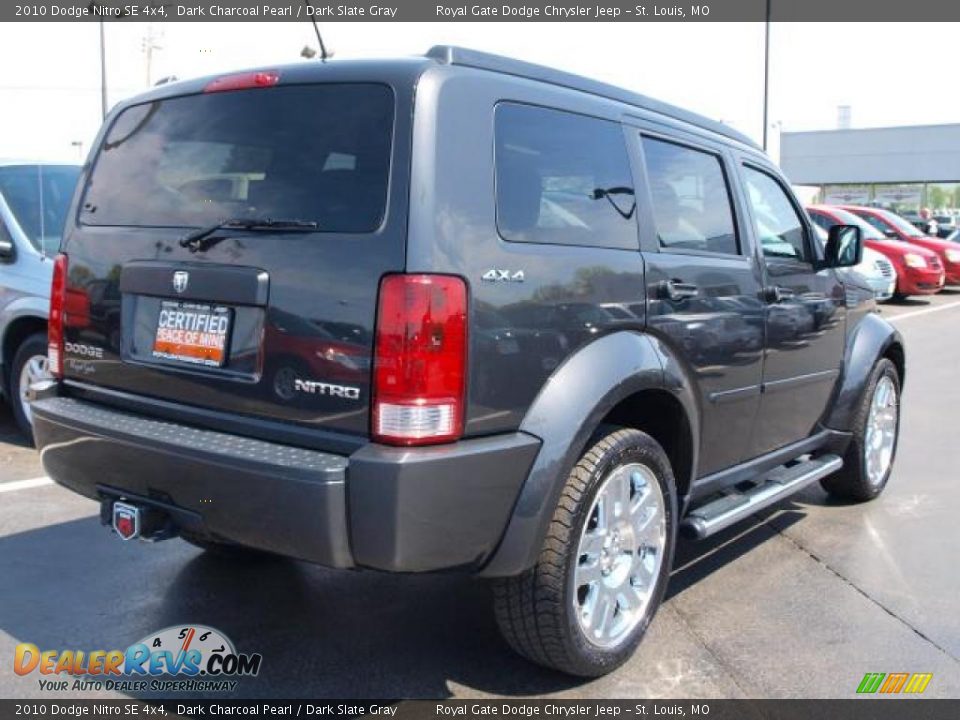 2010 Dodge Nitro SE 4x4 Dark Charcoal Pearl / Dark Slate Gray Photo #3