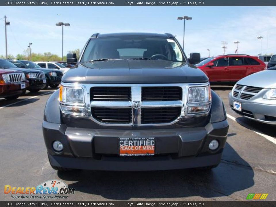 2010 Dodge Nitro SE 4x4 Dark Charcoal Pearl / Dark Slate Gray Photo #8