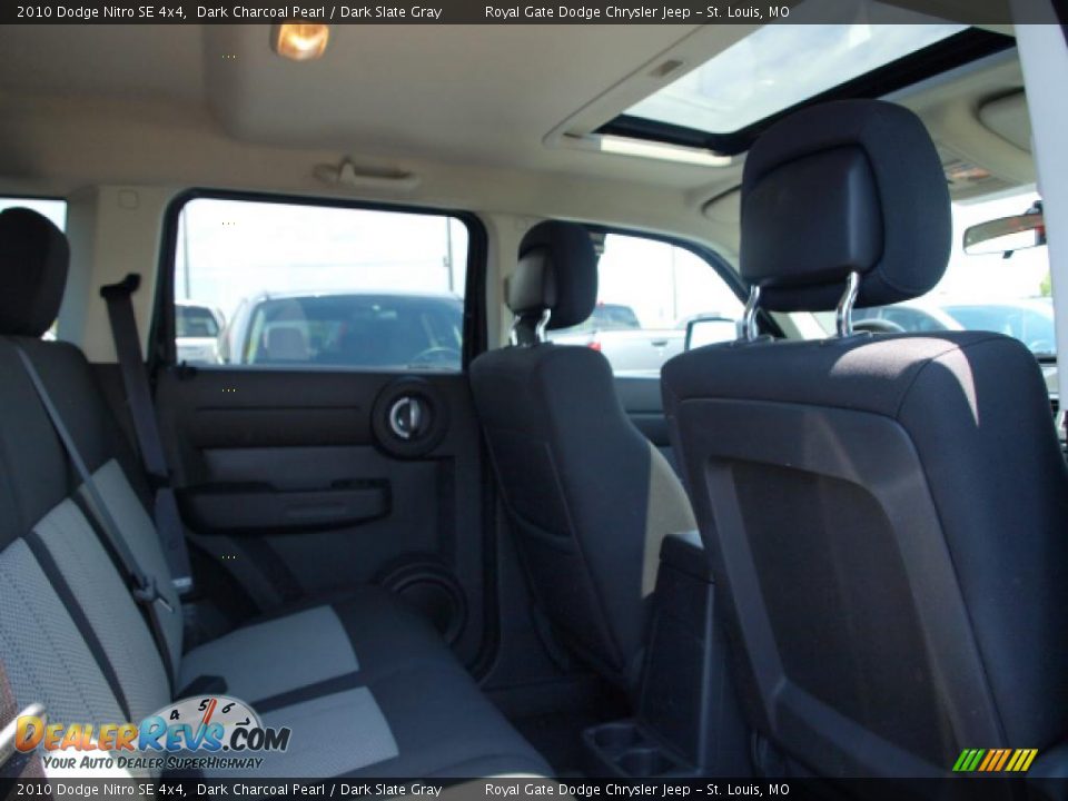 2010 Dodge Nitro SE 4x4 Dark Charcoal Pearl / Dark Slate Gray Photo #9