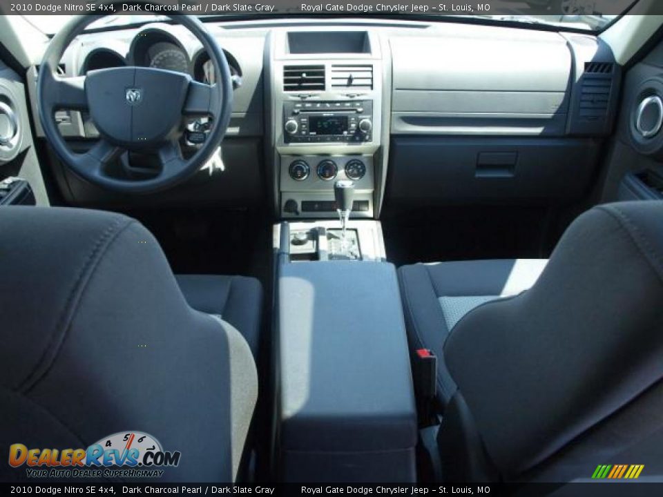 2010 Dodge Nitro SE 4x4 Dark Charcoal Pearl / Dark Slate Gray Photo #10