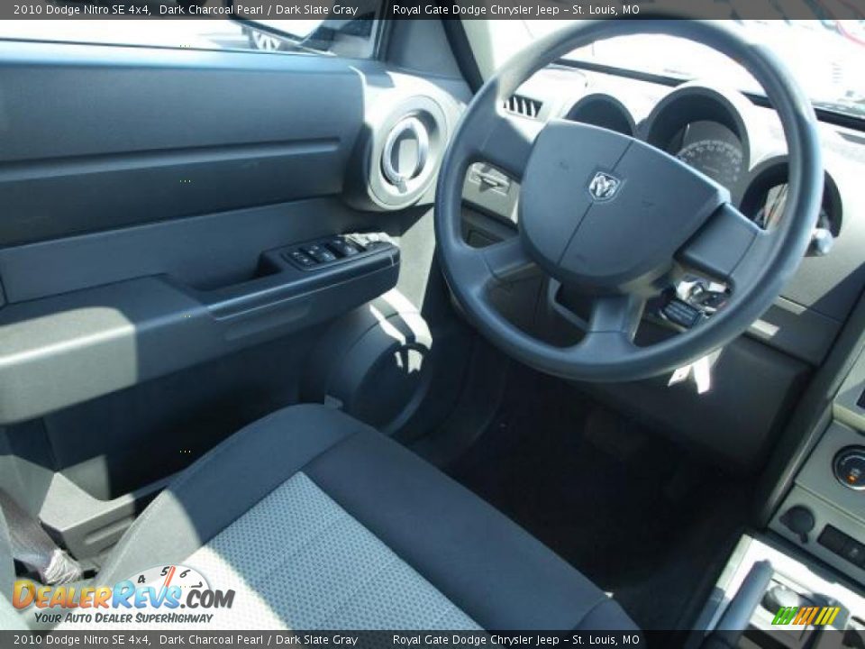 2010 Dodge Nitro SE 4x4 Dark Charcoal Pearl / Dark Slate Gray Photo #11