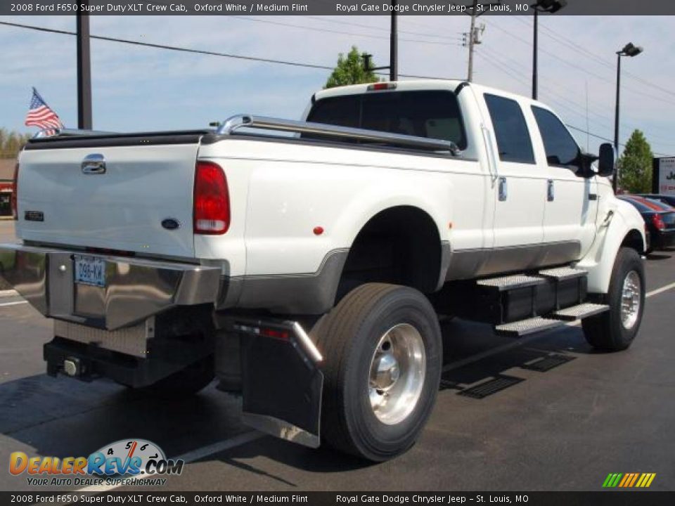 Oxford White 2008 Ford F650 Super Duty XLT Crew Cab Photo #3