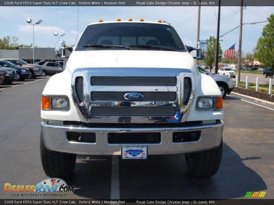 Oxford White 2008 Ford F650 Super Duty XLT Crew Cab Photo #8