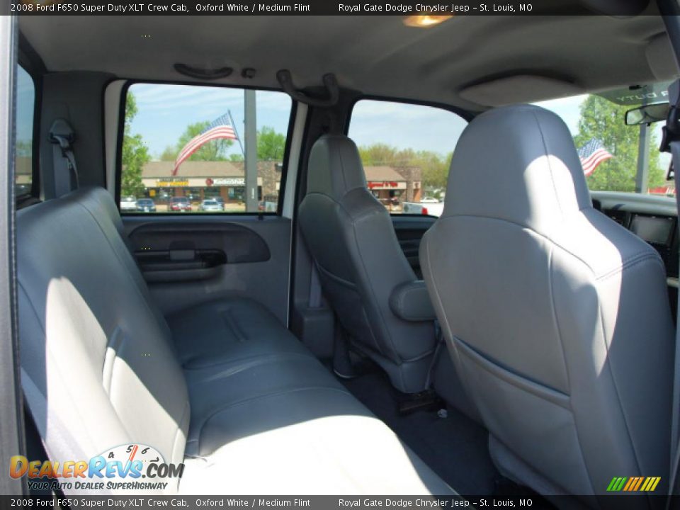 Medium Flint Interior - 2008 Ford F650 Super Duty XLT Crew Cab Photo #9