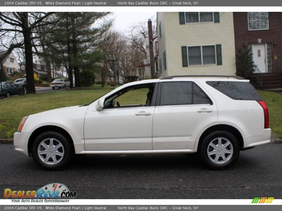 White Diamond Pearl 2004 Cadillac SRX V6 Photo #3