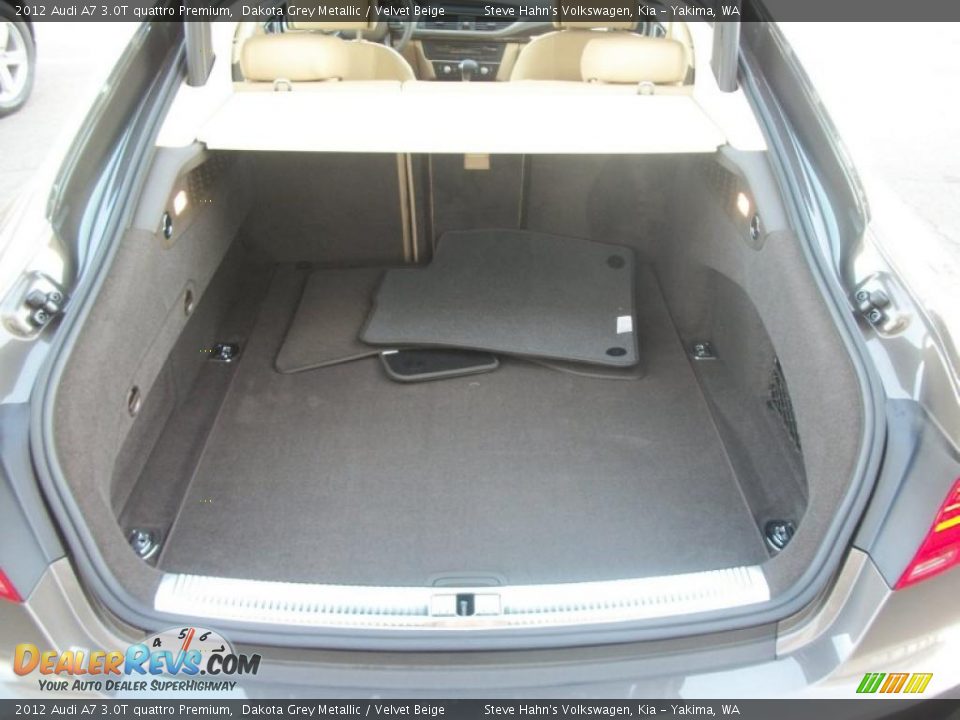 2012 Audi A7 3.0T quattro Premium Trunk Photo #5