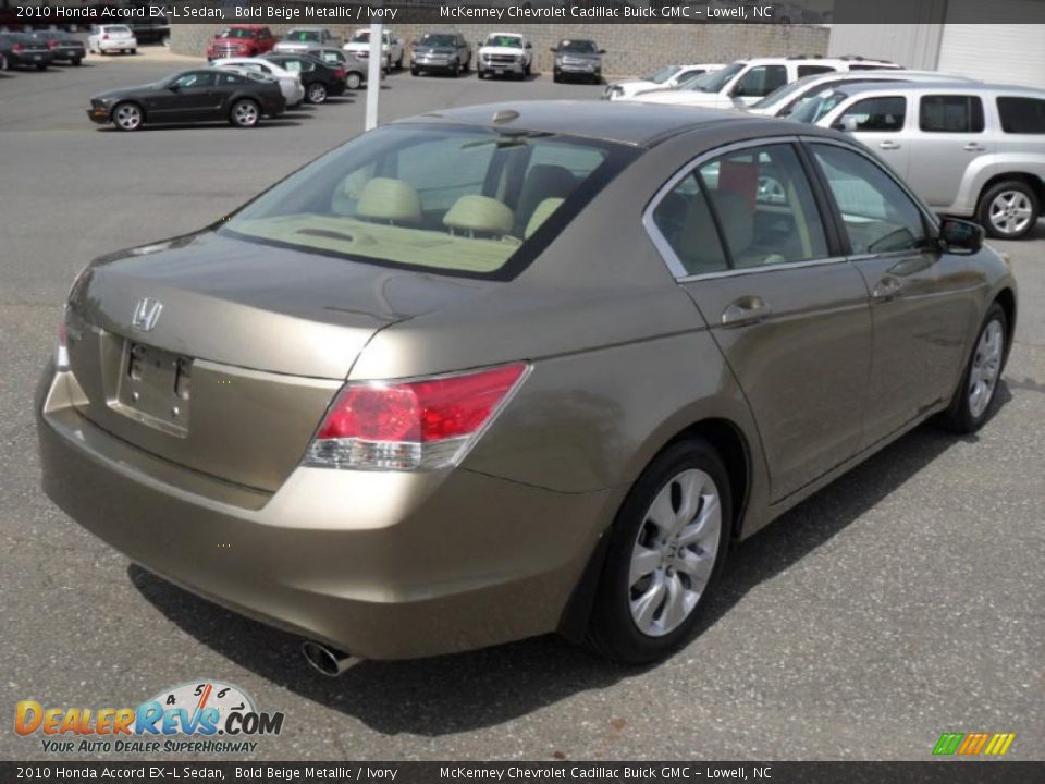 2010 Honda accord bold beige metallic #2