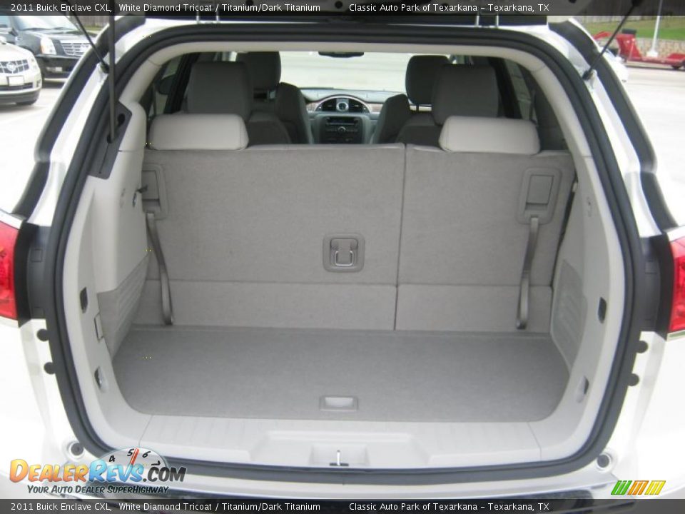 2011 Buick Enclave CXL White Diamond Tricoat / Titanium/Dark Titanium Photo #21