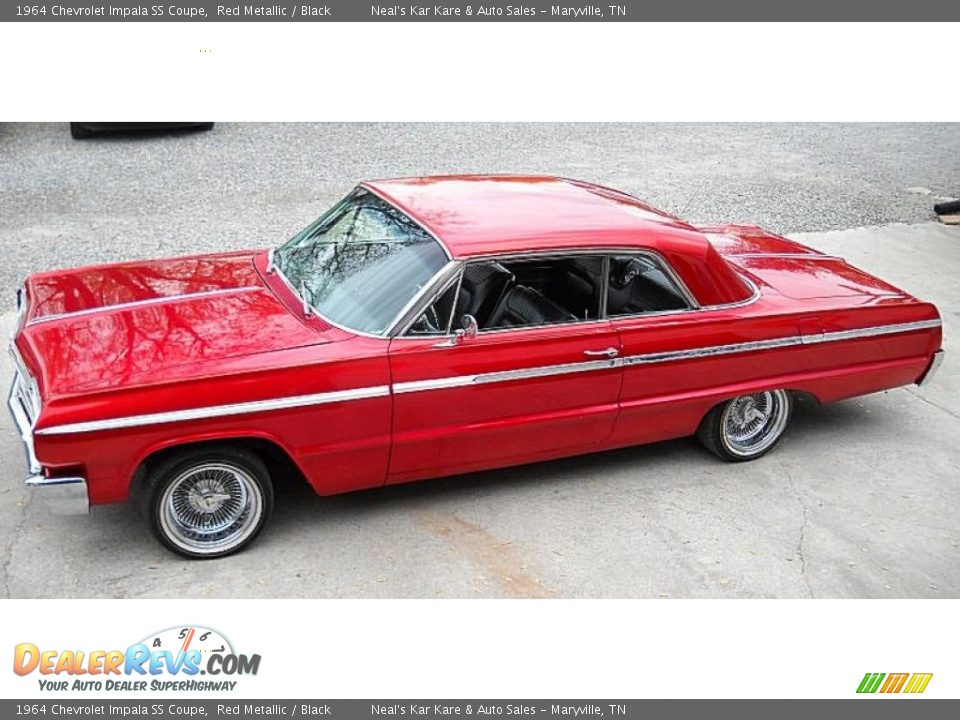 Red Metallic 1964 Chevrolet Impala SS Coupe Photo #1