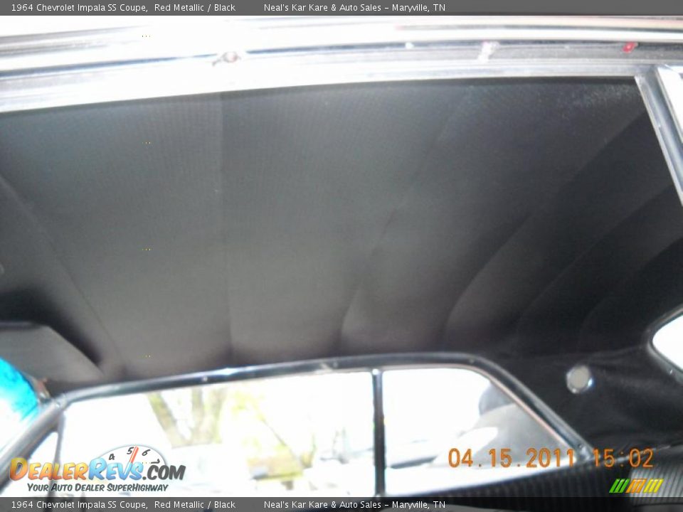1964 Chevrolet Impala SS Coupe Red Metallic / Black Photo #21