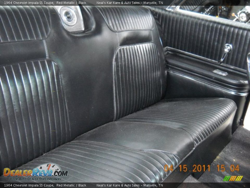 Black Interior - 1964 Chevrolet Impala SS Coupe Photo #24