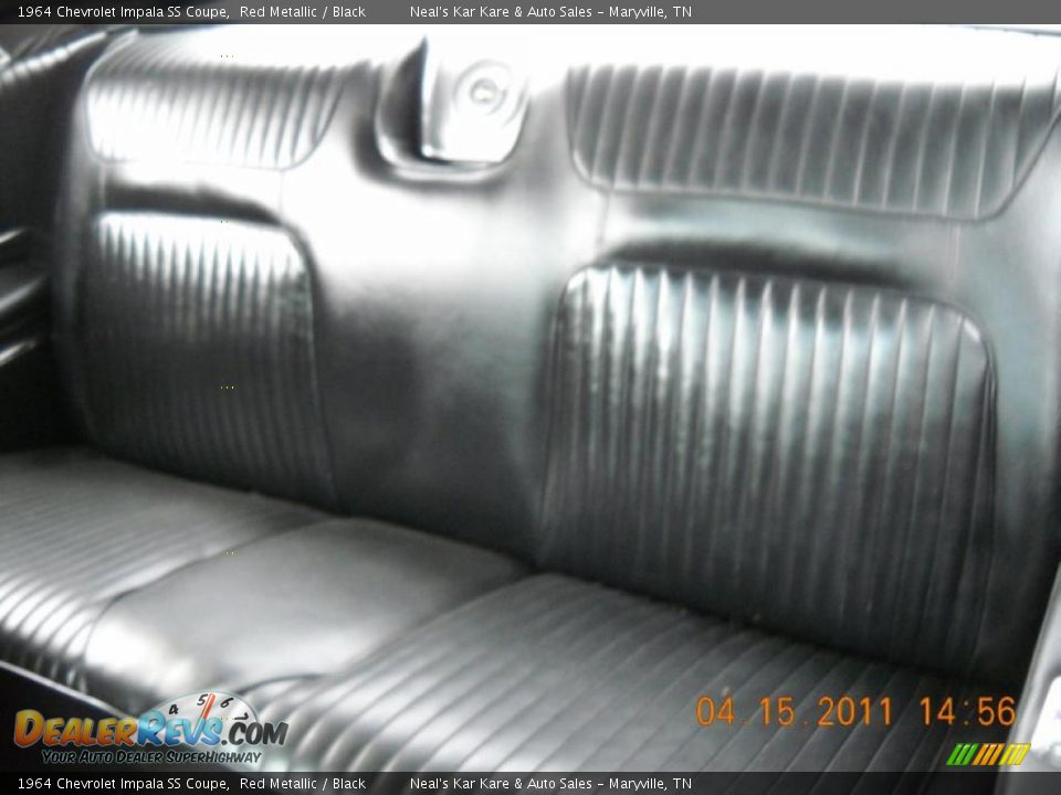 1964 Chevrolet Impala SS Coupe Red Metallic / Black Photo #26