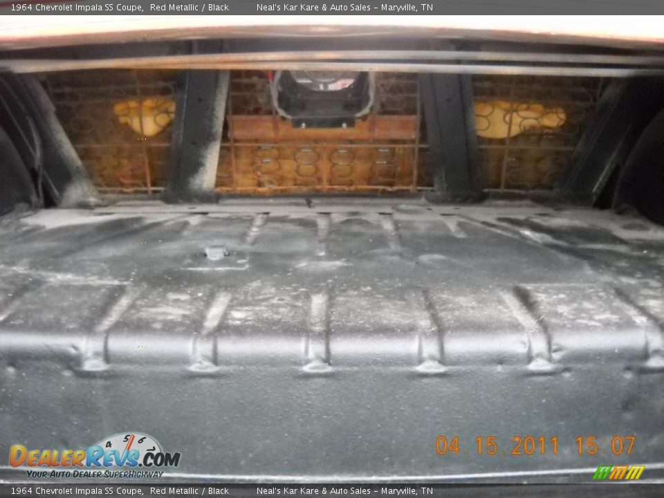 1964 Chevrolet Impala SS Coupe Red Metallic / Black Photo #30