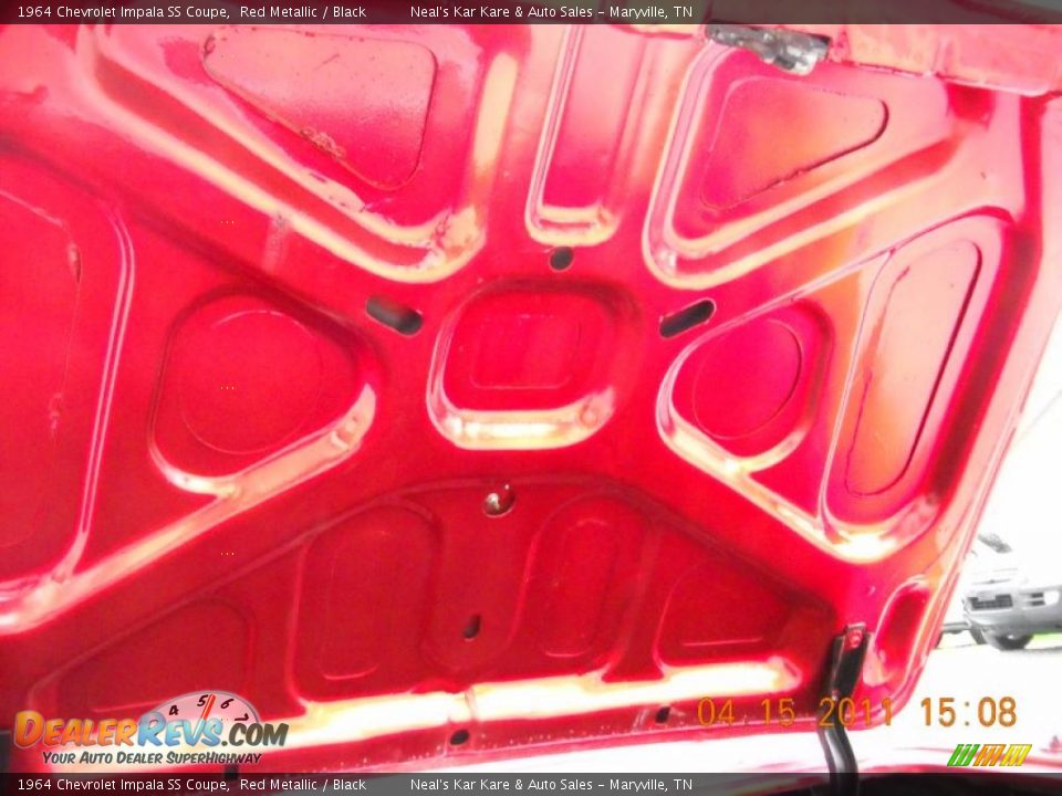 1964 Chevrolet Impala SS Coupe Red Metallic / Black Photo #33