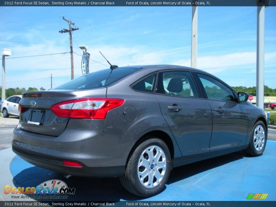 Sterling Grey Metallic 2012 Ford Focus SE Sedan Photo #3