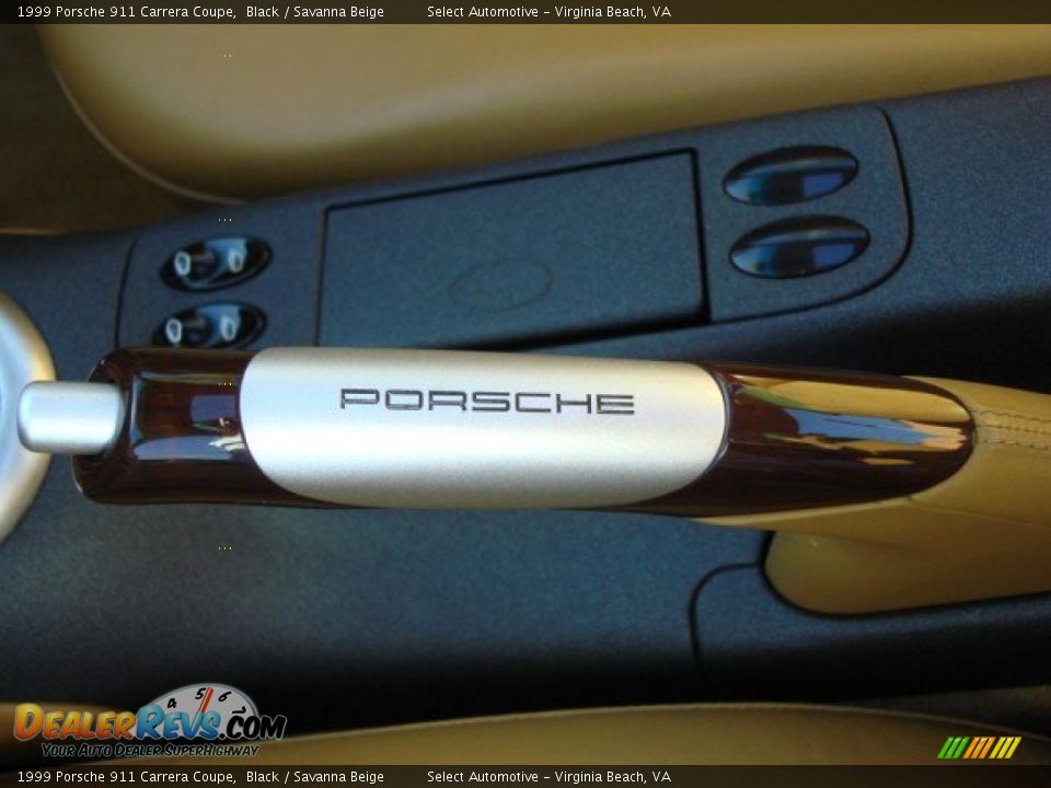 1999 Porsche 911 Carrera Coupe Black / Savanna Beige Photo #22