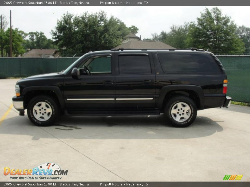 2005 Chevy Suburban on 2005 Chevrolet Suburban 1500 Lt Black   Tan Neutral Photo  6