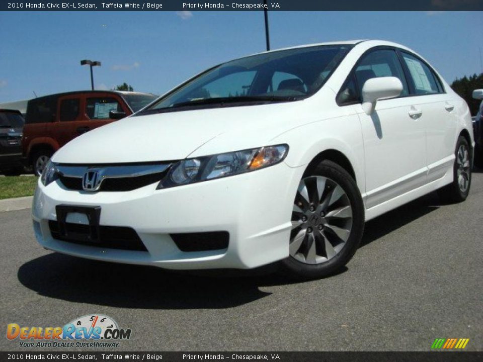 Front 3/4 View of 2010 Honda Civic EX-L Sedan Photo #1