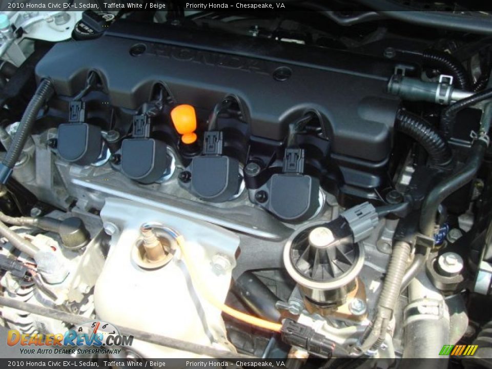 2010 Honda Civic EX-L Sedan 1.8 Liter SOHC 16-Valve i-VTEC 4 Cylinder Engine Photo #21