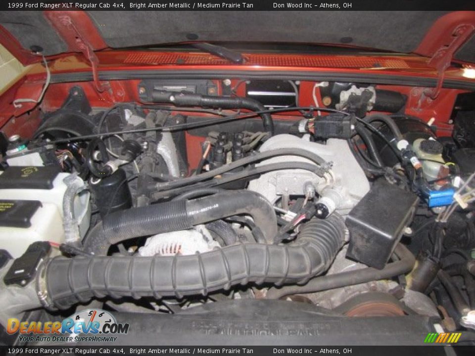 1999 Ford Ranger XLT Regular Cab 4x4 3.0 Liter OHV 12-Valve V6 Engine Photo #19