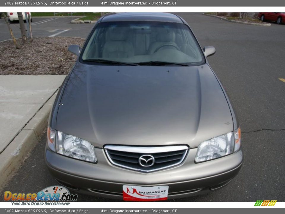 2002 Mazda 626 ES V6 Driftwood Mica / Beige Photo #2