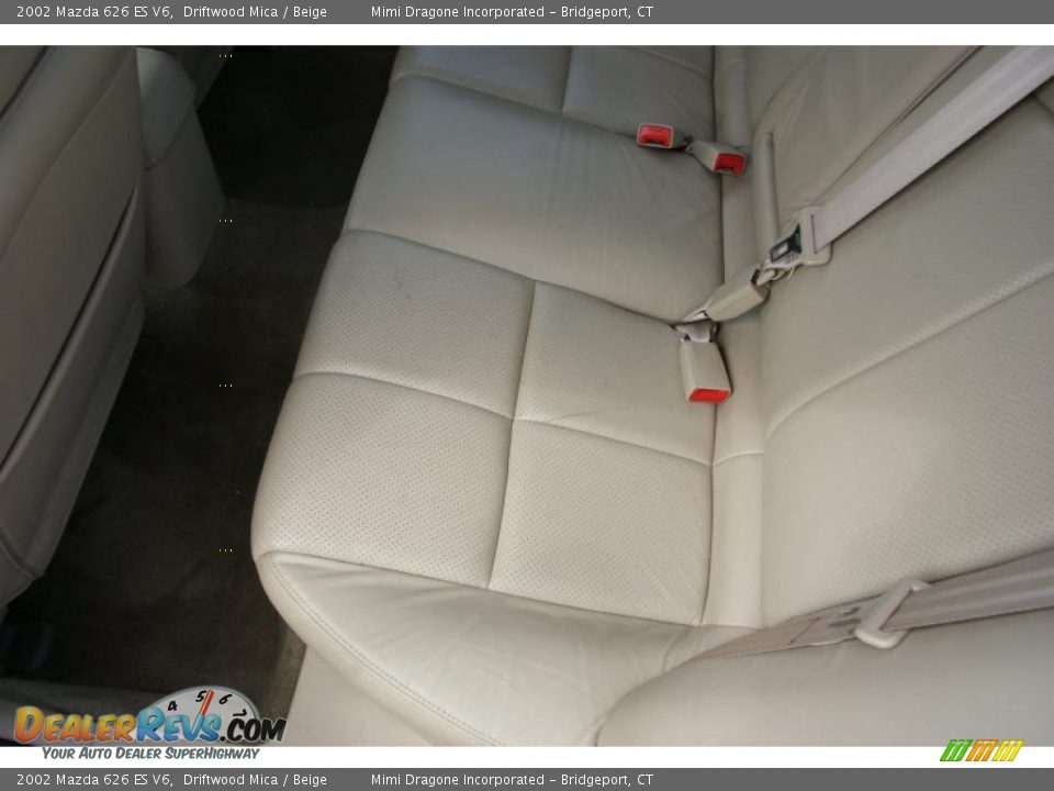 2002 Mazda 626 ES V6 Driftwood Mica / Beige Photo #12