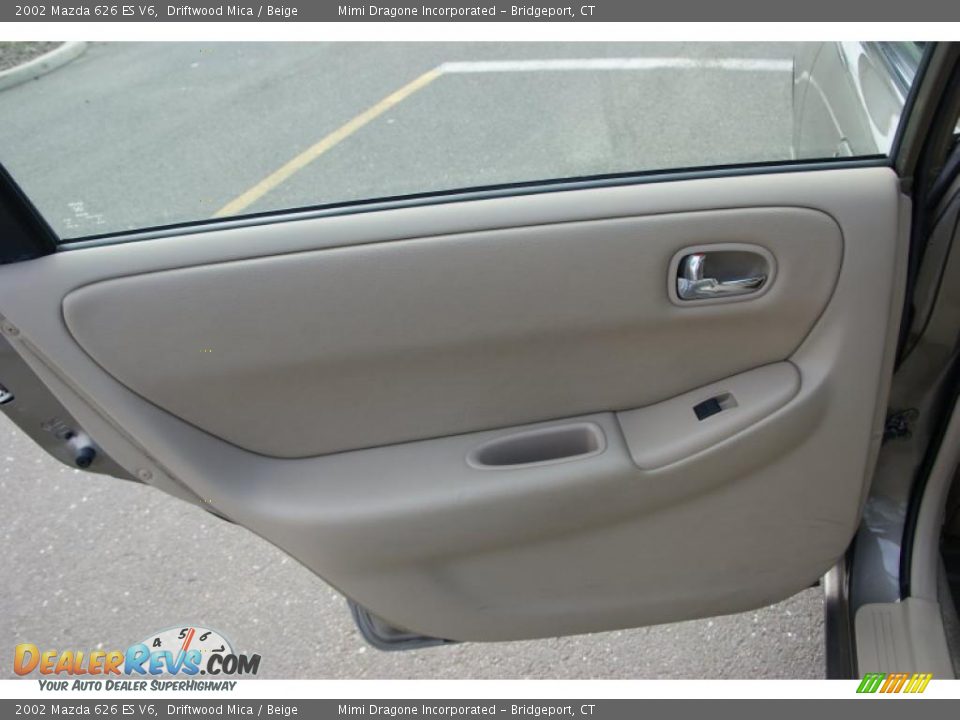2002 Mazda 626 ES V6 Driftwood Mica / Beige Photo #13