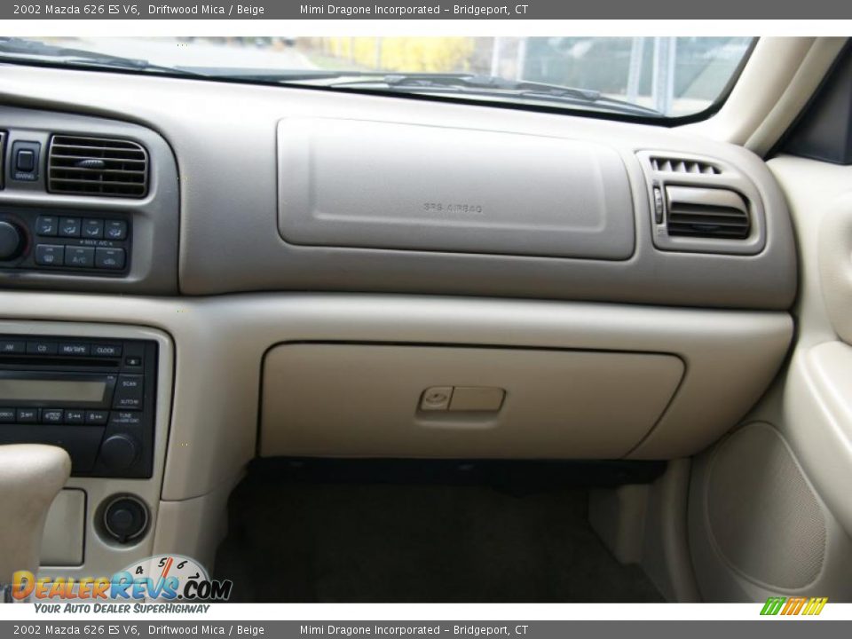 2002 Mazda 626 ES V6 Driftwood Mica / Beige Photo #21