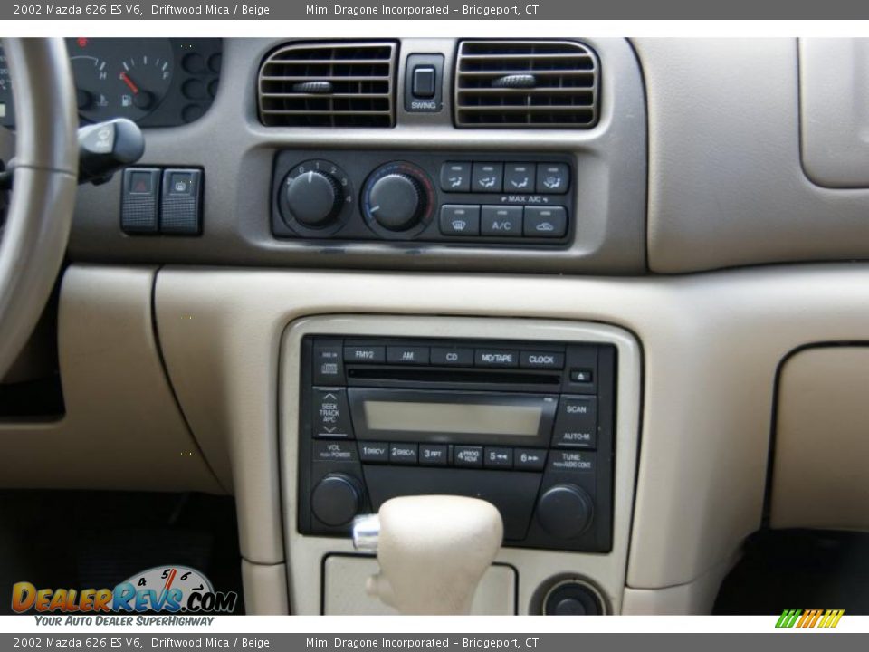 2002 Mazda 626 ES V6 Driftwood Mica / Beige Photo #22