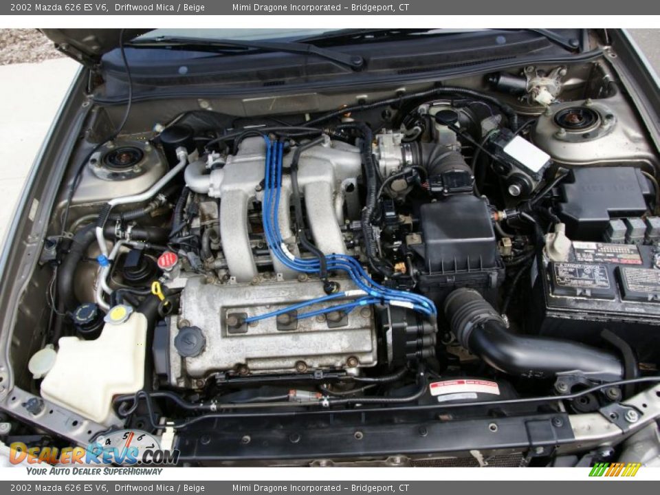 2002 Mazda 626 ES V6 2.5 Liter DOHC 24-Valve V6 Engine Photo #23